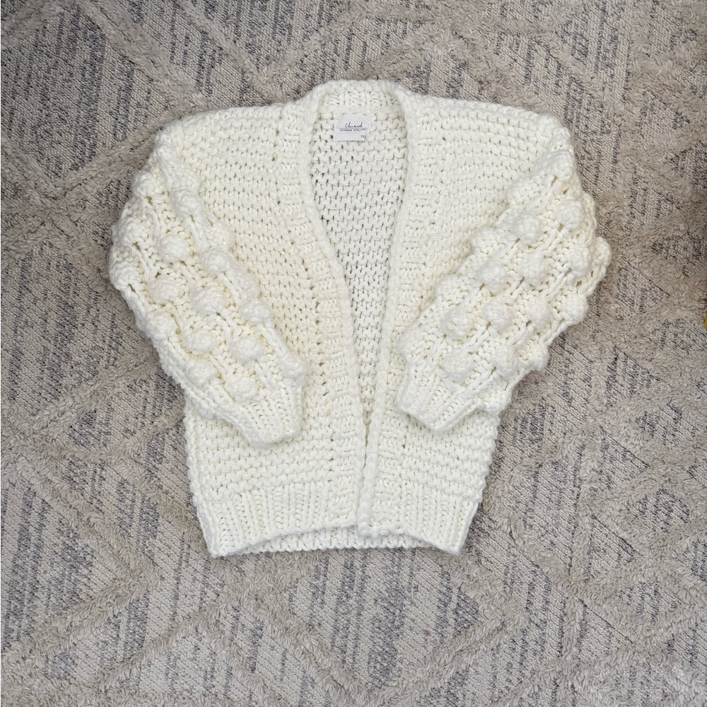 4 for $40 Chicwish Cream Cable Knit Sweater